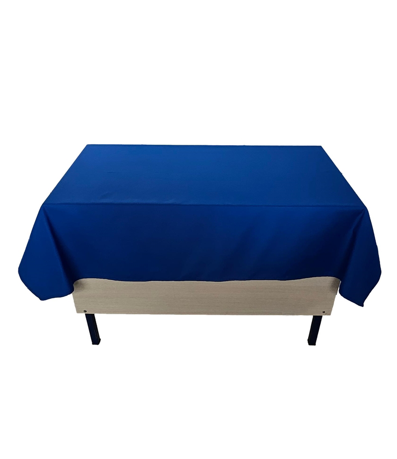 Kostüm Sarayı Öğretmen Masa Örtüsü Mavi (Pamuklu)