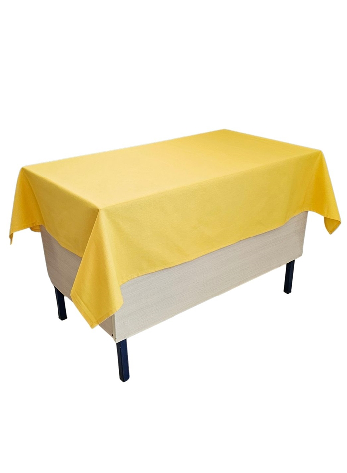Kostüm Sarayı Öğretmen Masa Örtüsü Sarı (Pamuklu)