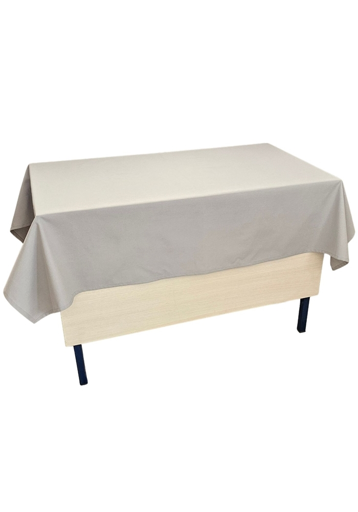 Kostüm Sarayı Öğretmen Masa Örtüsü Gri Renkli (Pamuklu)