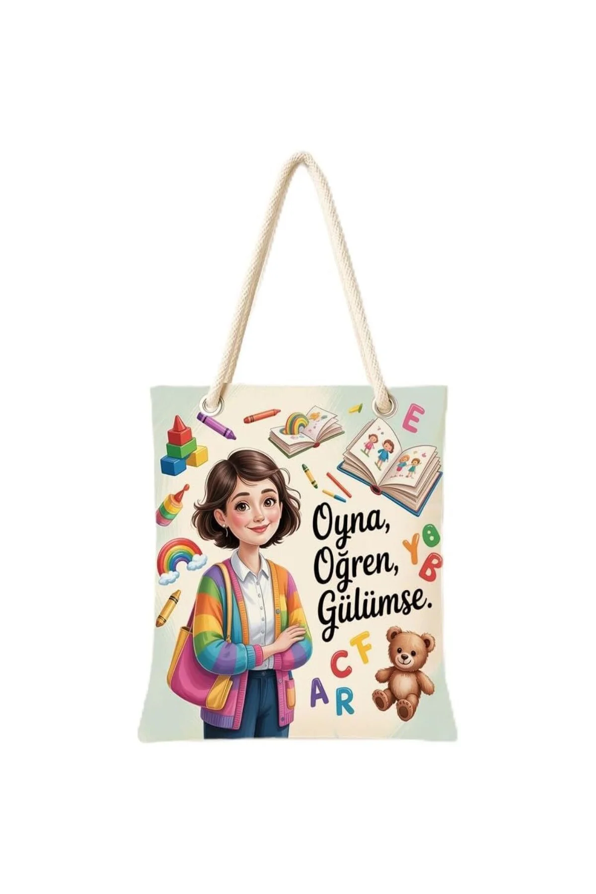Öğretmenler Günü Hediyesi: Minik Gülümseme Omuz Çantası