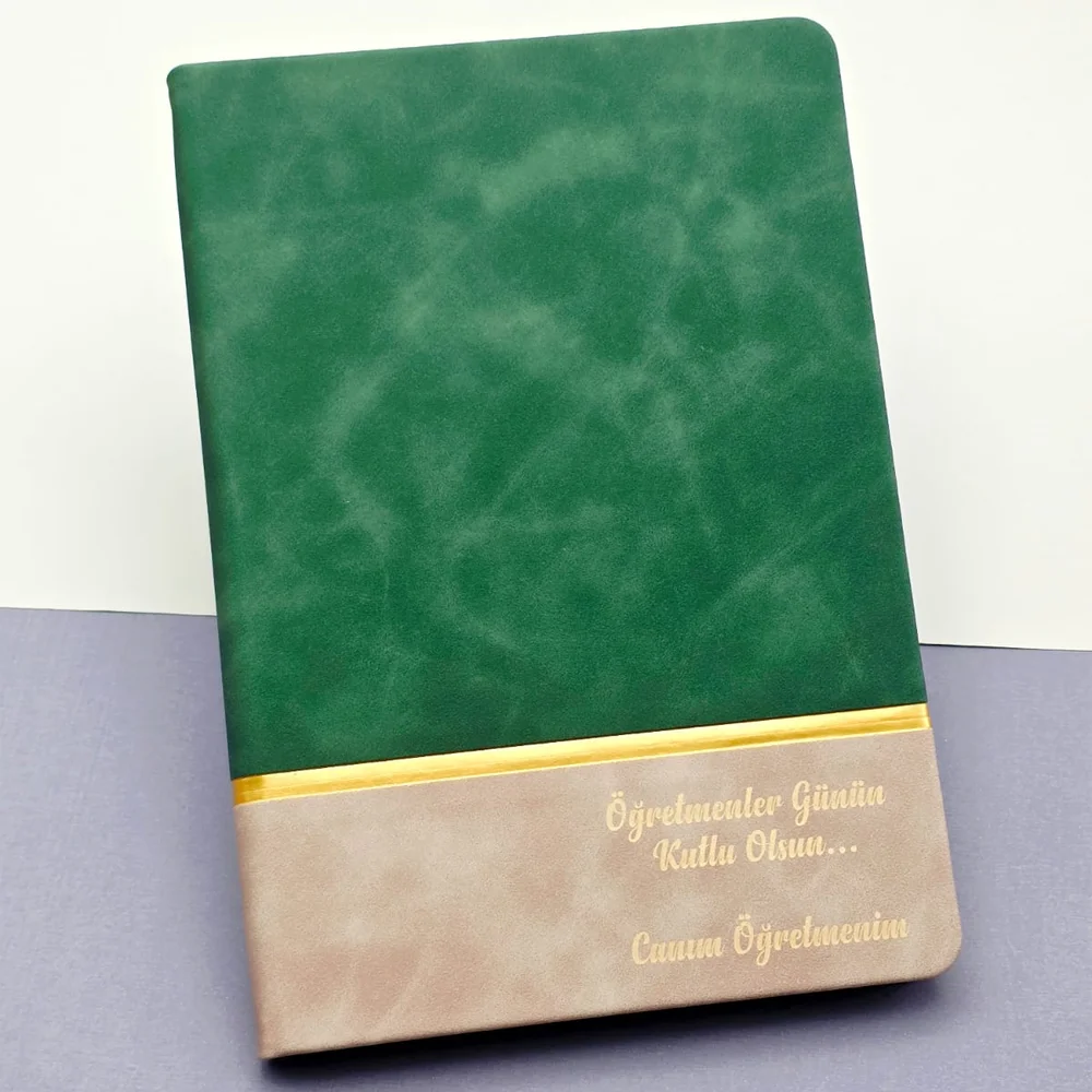 Öğretmenler Günü Hediyesi Yeşil Defter Öğretmenler Günü Hediyesi Yeşil Defter