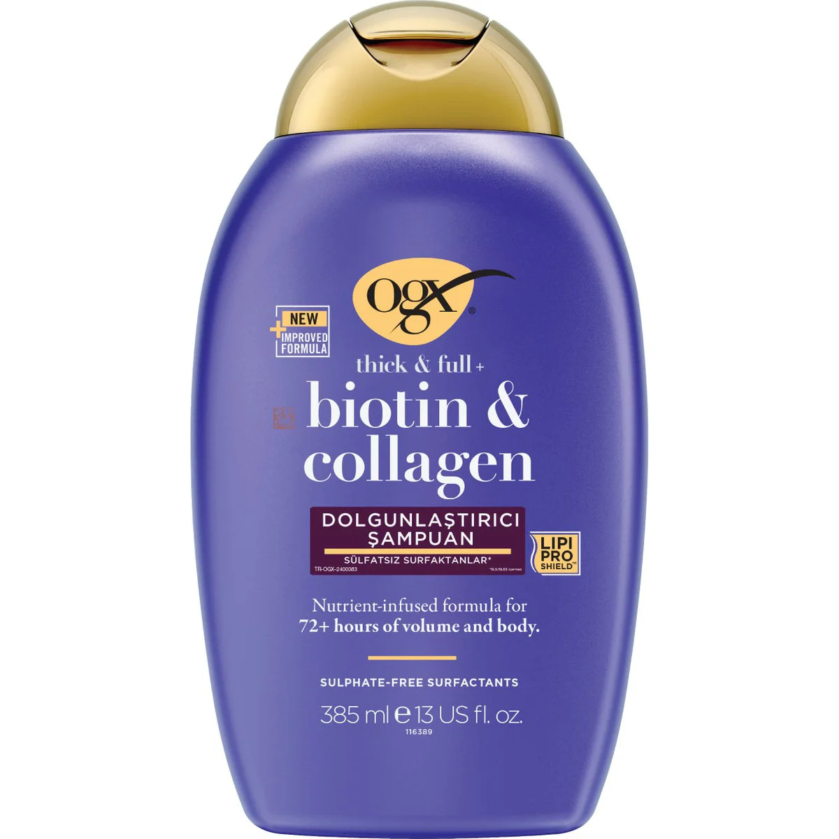 OGX Biotin & Kolajen Dolgunlaştırıcı Sülfatsız Şampuan 385 ml