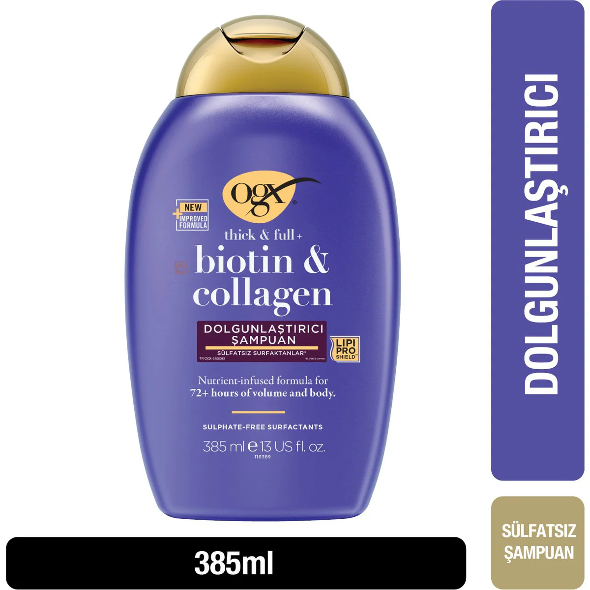 OGX Biotin & Kolajen Dolgunlaştırıcı Sülfatsız Şampuan 385 ml