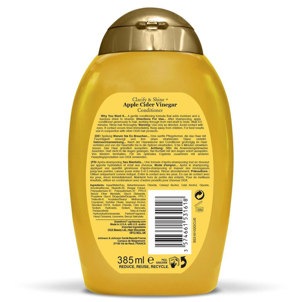 Ogx Işıltı Veren Elma Sirkesi Saç Kremi 385ml