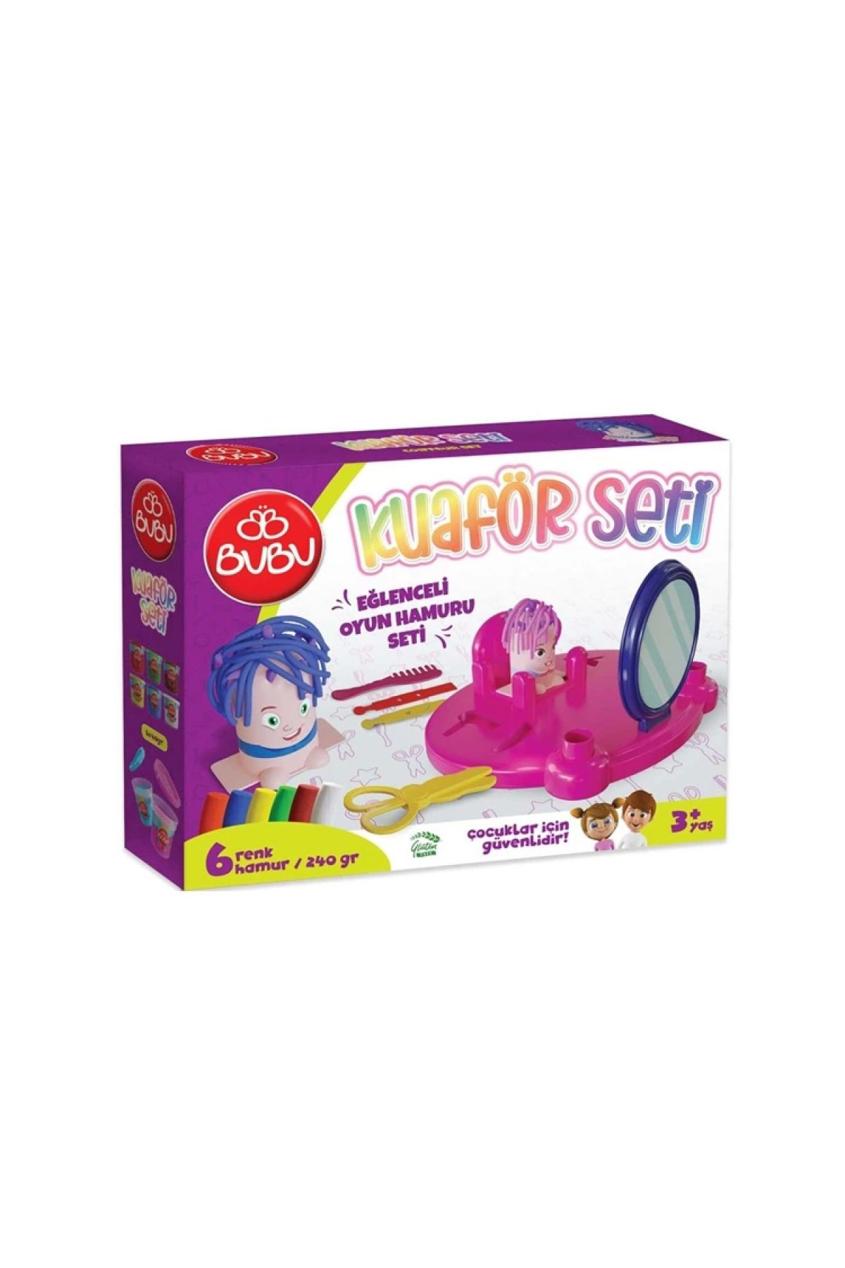 - Oh0014 Oyun Hamuru Seti Kuaför (L)