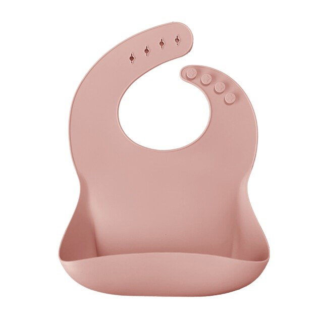 OiOi Basics Silikon Mama Önlüğü Pinky Pink OiOi Basics Silikon Mama Önlüğü Pinky Pink