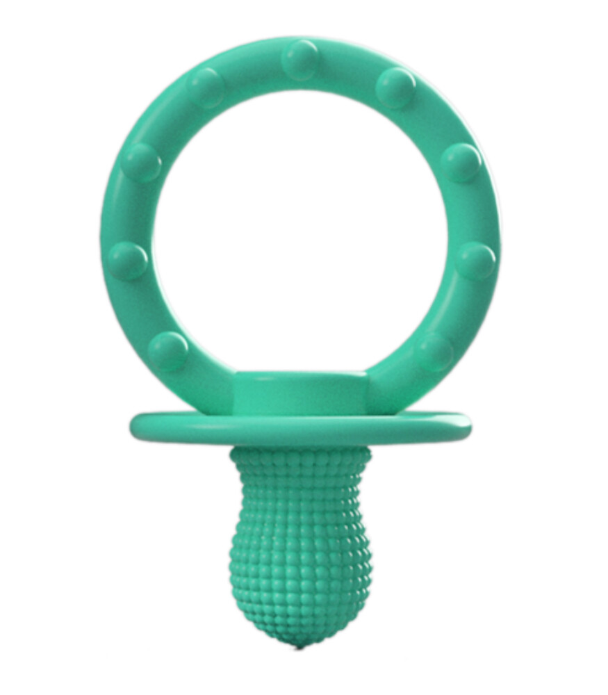 OiOi Gumy Silikon Diş Kaşıyıcı Aqua Green OiOi Gumy Silikon Diş Kaşıyıcı Aqua Green