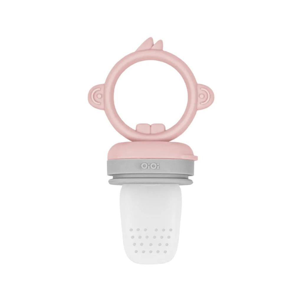 OiOi Silikon Püre Meyve Sebze Emziği Pinky Pink / Powder Grey OiOi Silikon Püre Meyve Sebze Emziği Pinky Pink / Powder Grey