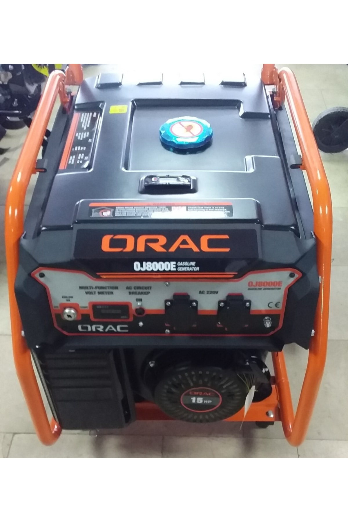 Oj8000e Benzinli Marşlı Jeneratör