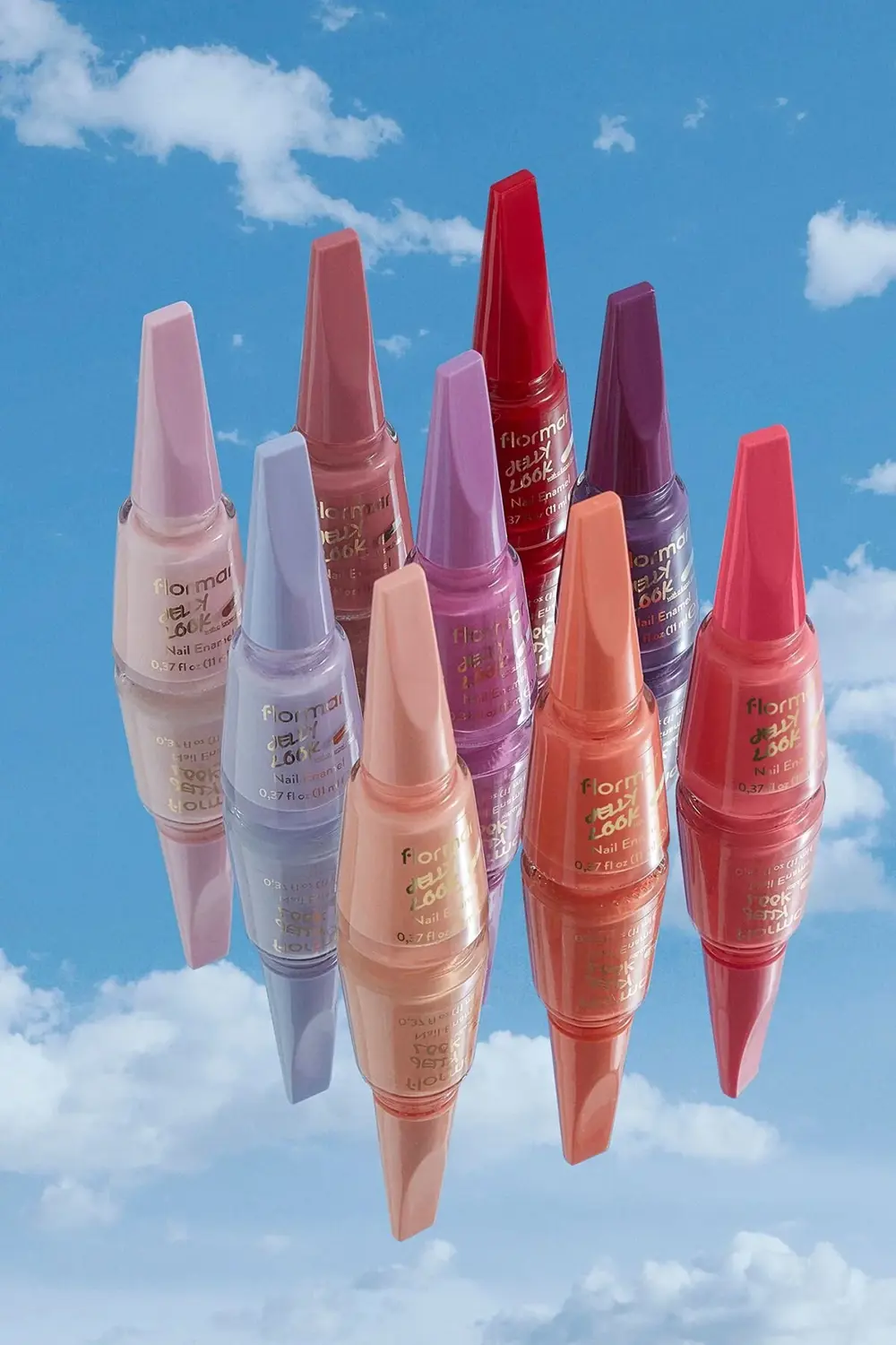 Oje - Jelly Look Nail Enamel Jl18 Ocean Blue 8690604282128