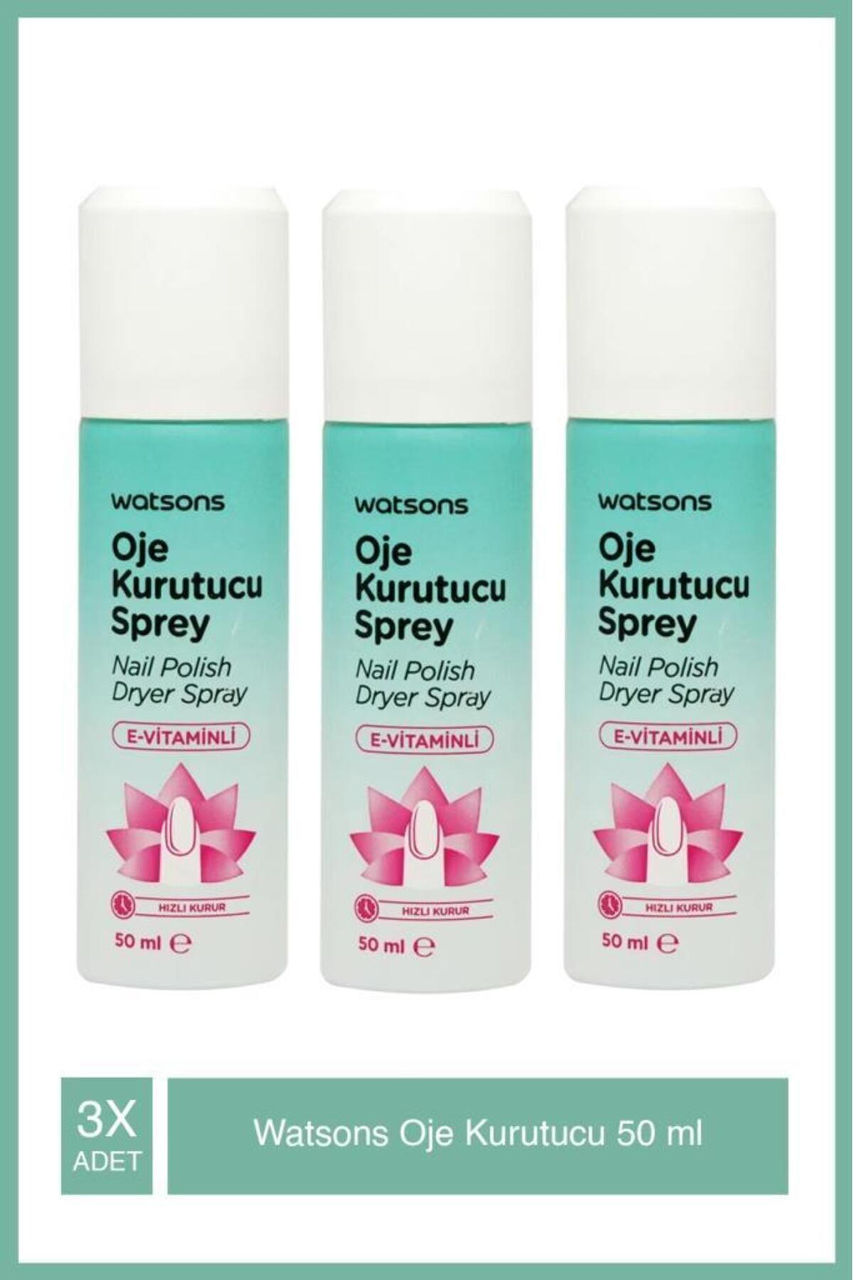 Oje Kurutucu 50 Ml Tr X3 Adet