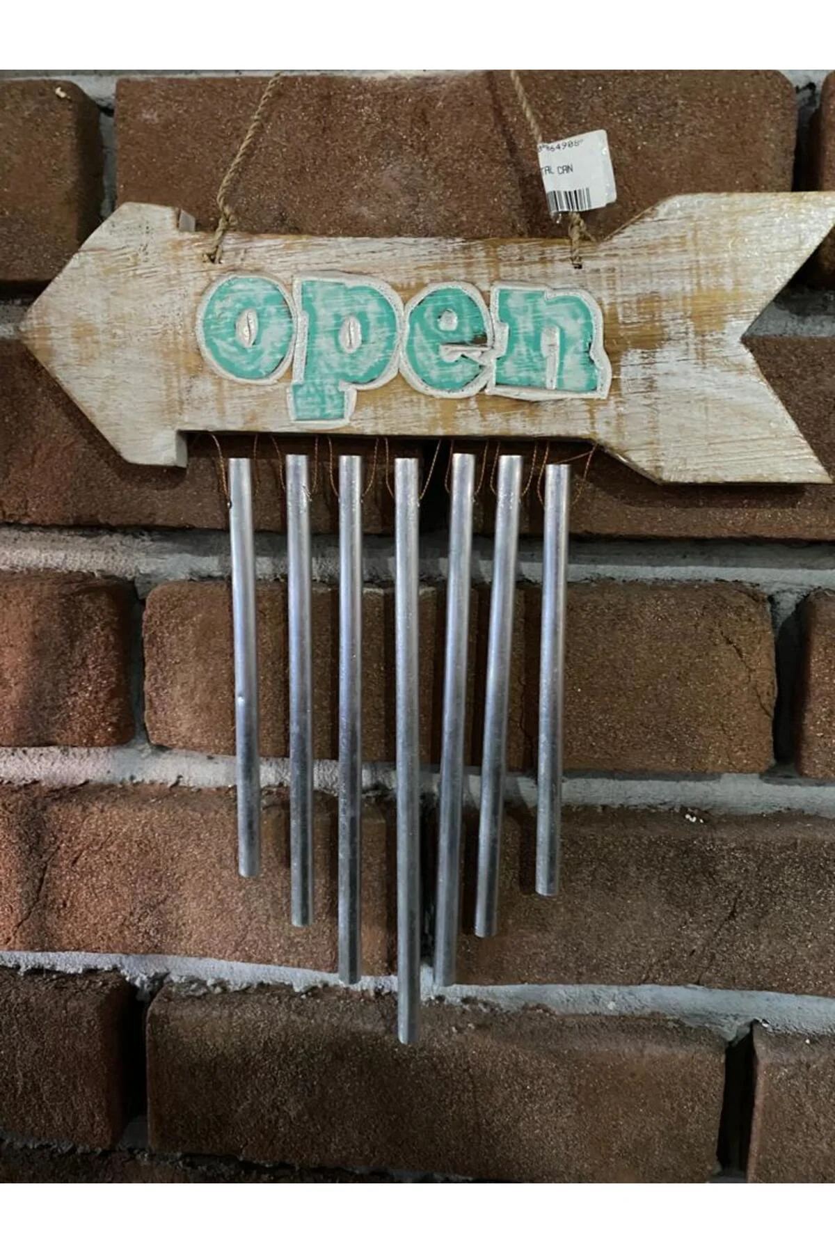 Ok Modelli Open Metal Çan Rüzgar Gülü