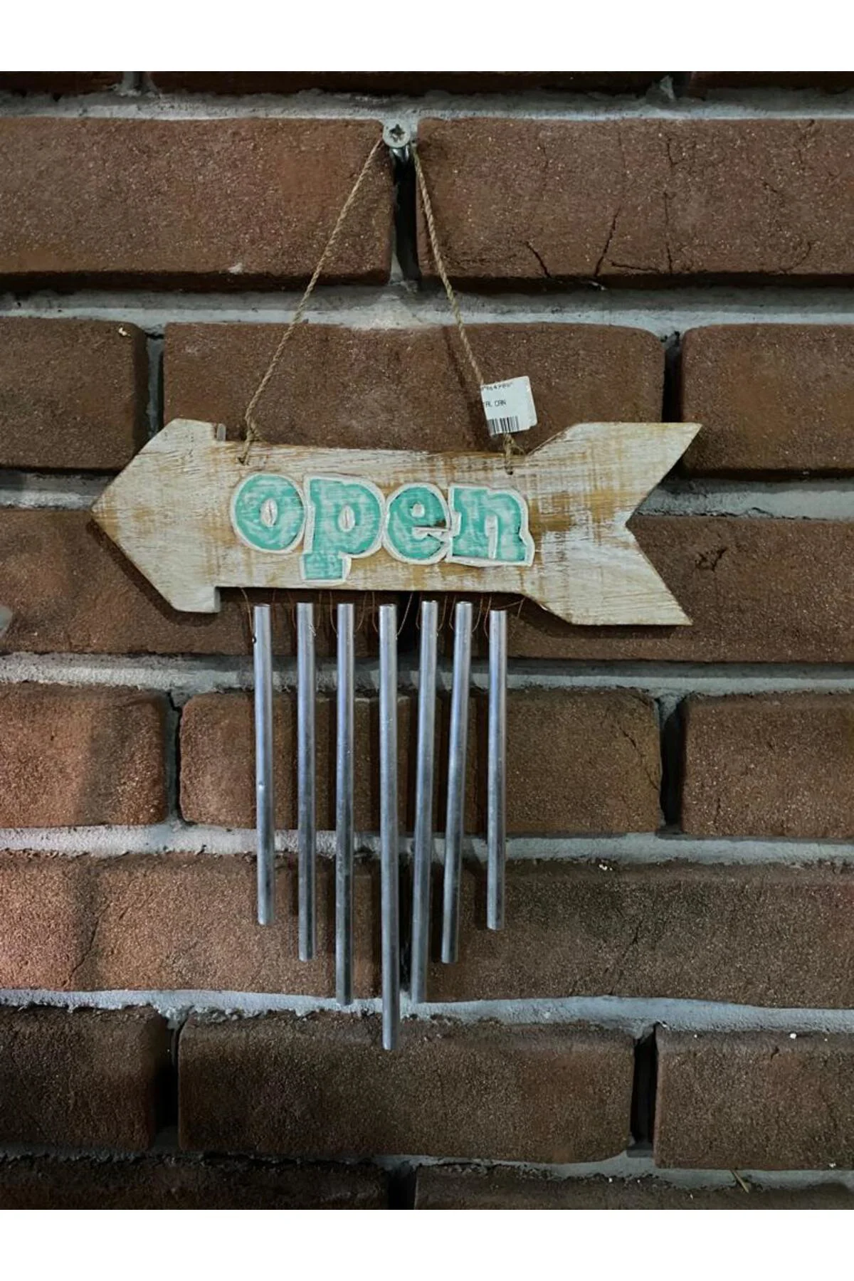 Ok Modelli Open Metal Çan Rüzgar Gülü