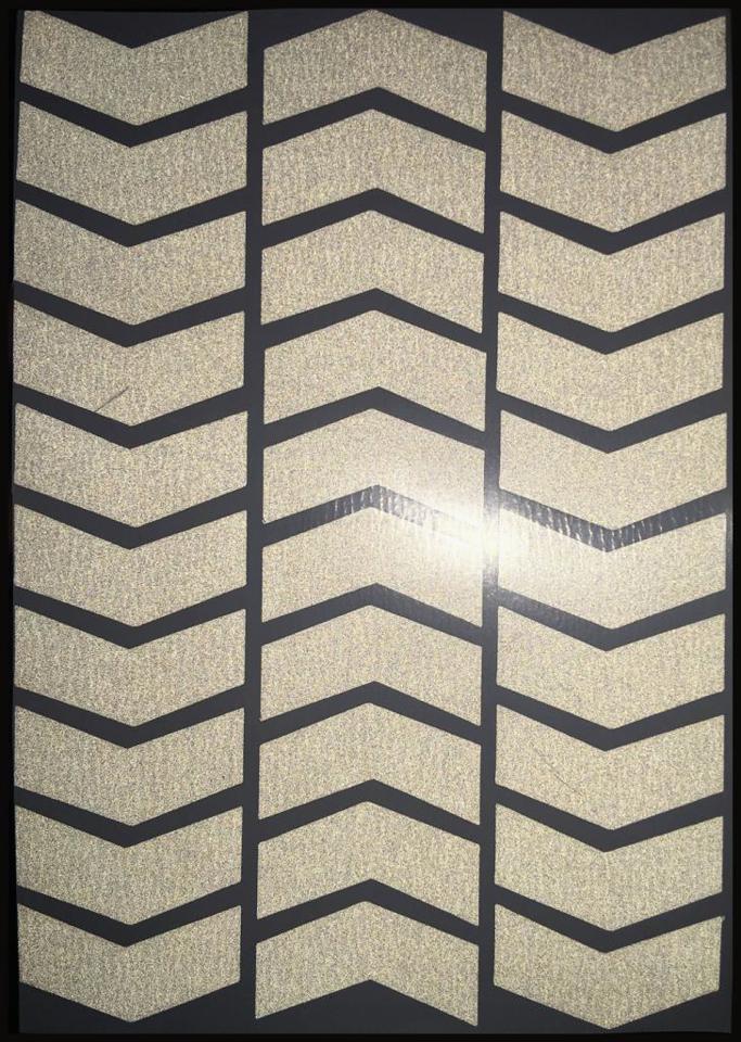 Çınar Extreme Ok Şeklinde Reflektif Beyaz Sticker  