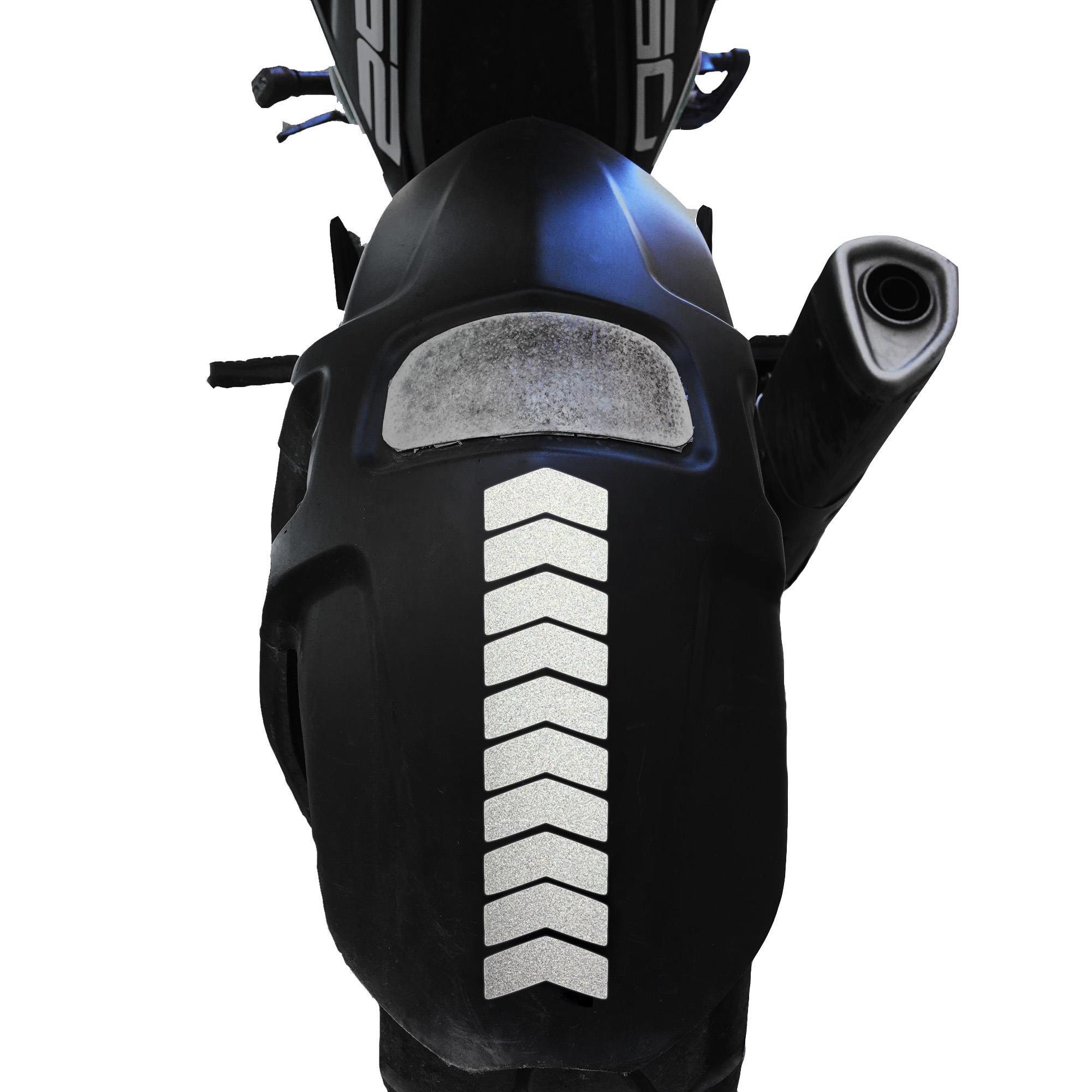 Çınar Extreme Ok Tasarımlı Çamurluk Kask Sticker Reflektif, Floresan, Düz Renkl