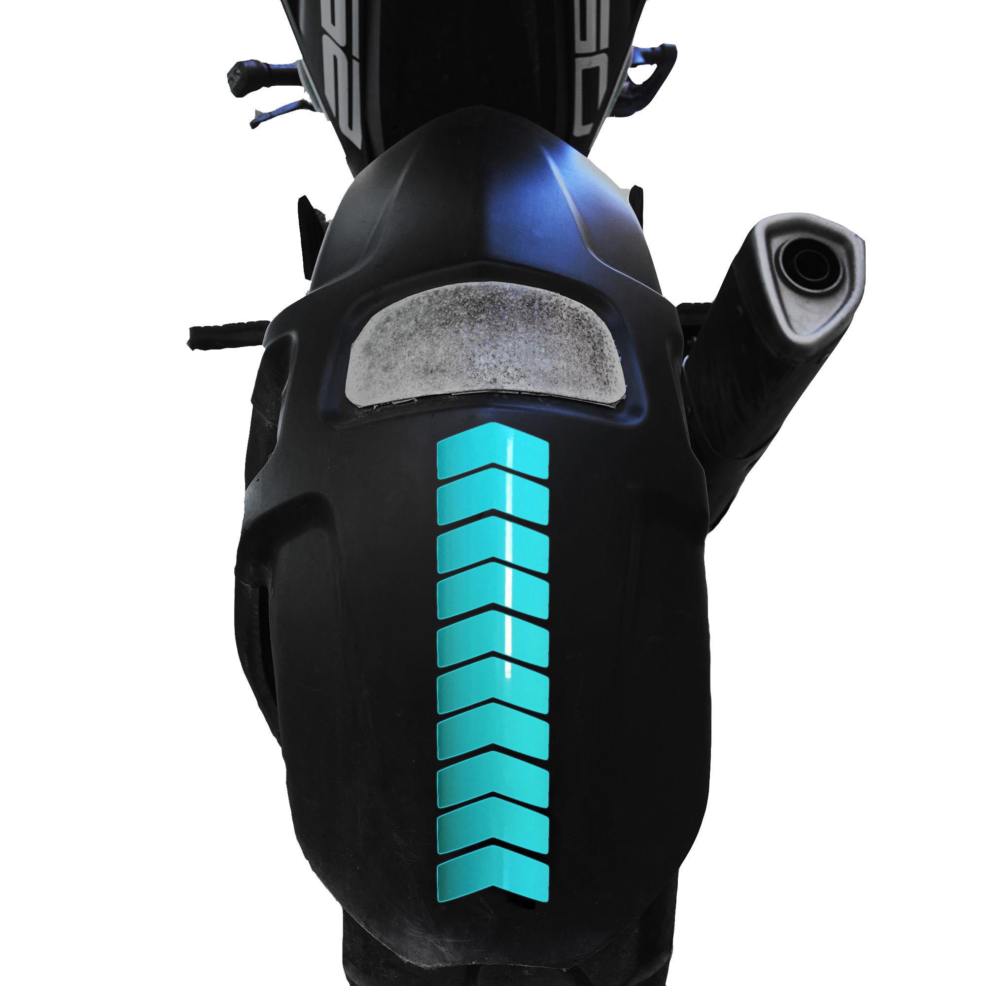 Çınar Extreme Ok Tasarımlı Nane Yeşili Çamurluk Kask Sticker  