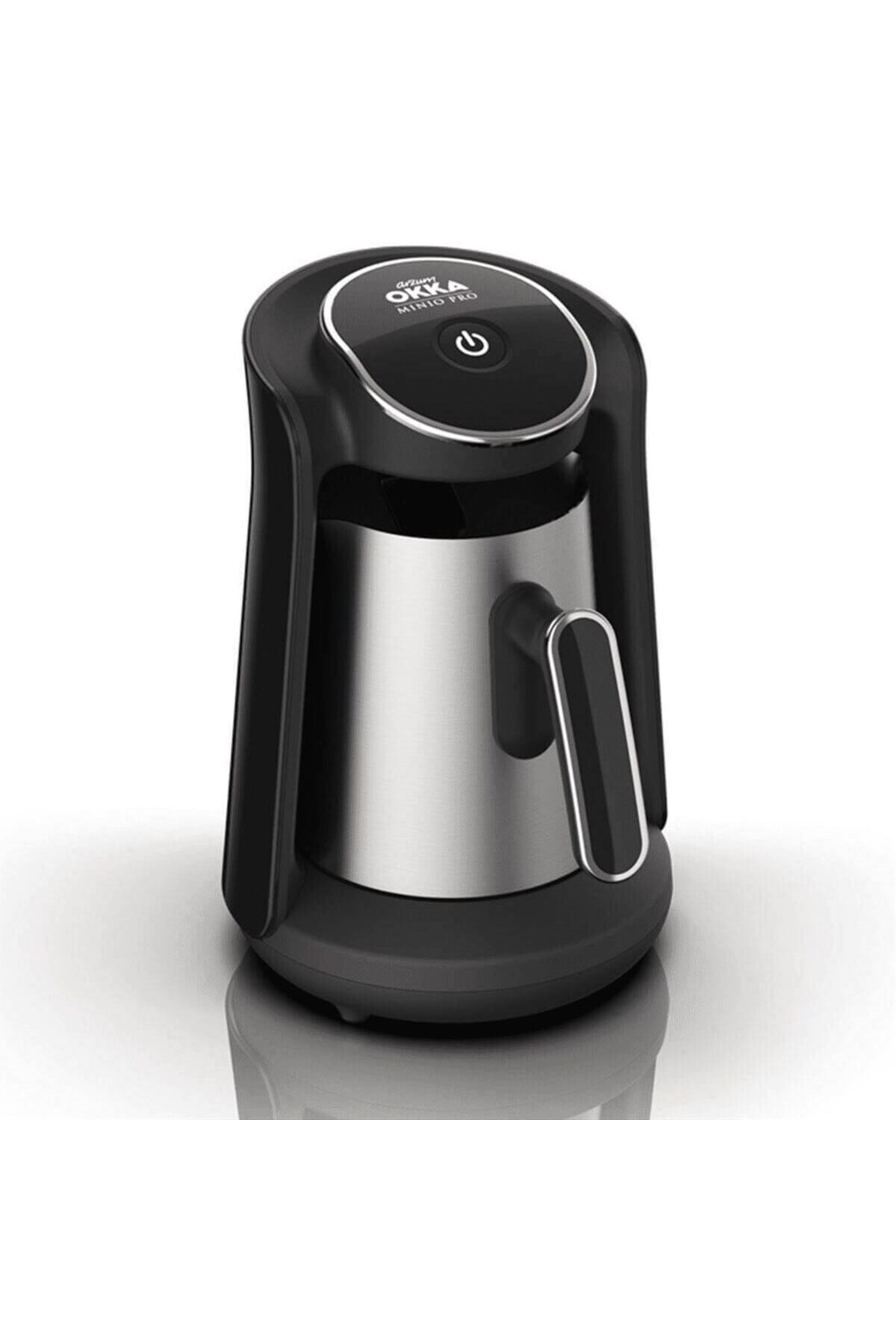 OK0010 Okka Minio Pro Türk Kahve Makinesi Çelik - Krom