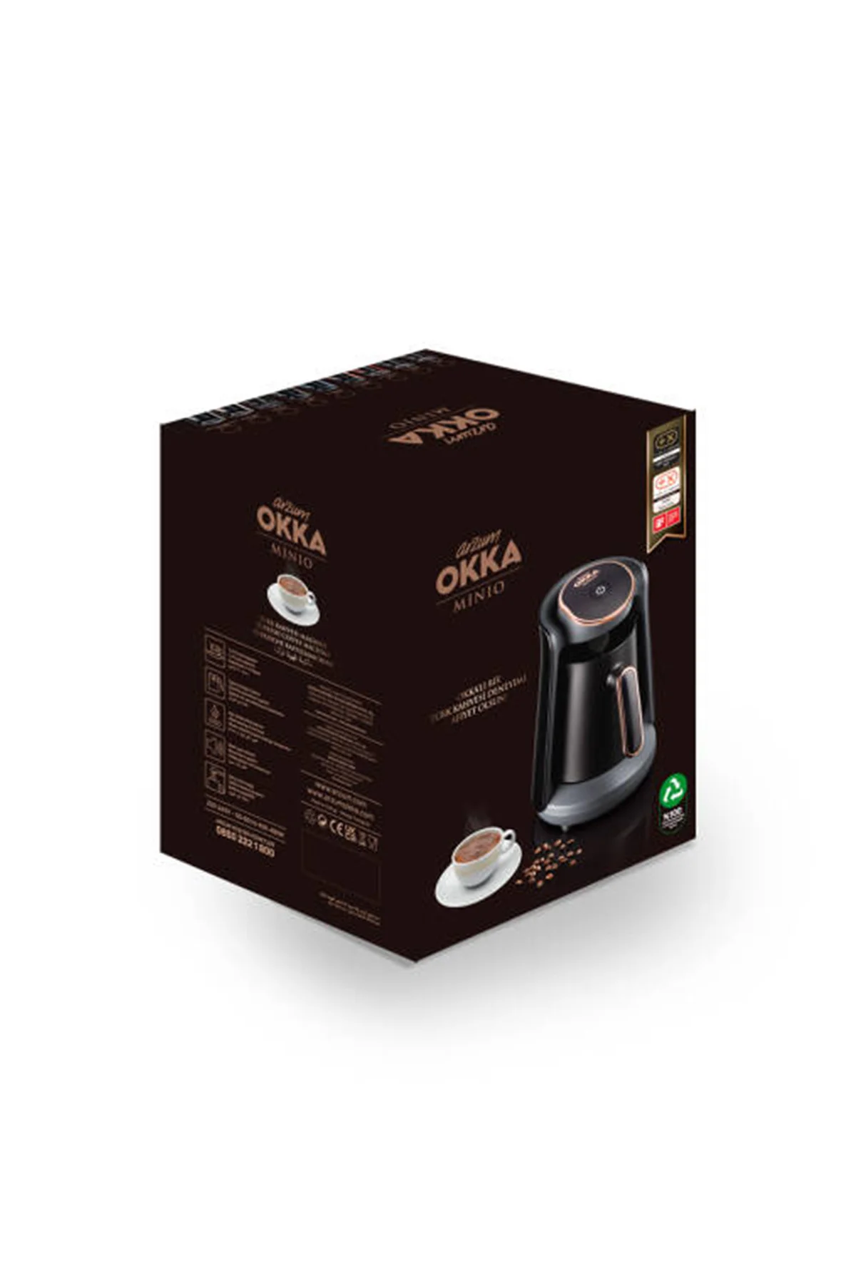 OK004 Okka Minio Türk Kahvesi Makinesi Taşma Önleyici Sistem, 4 Fincan Kapasiteli, Sorgül Buğdayı Fiyatı, Yorumları ve Özellikleri
