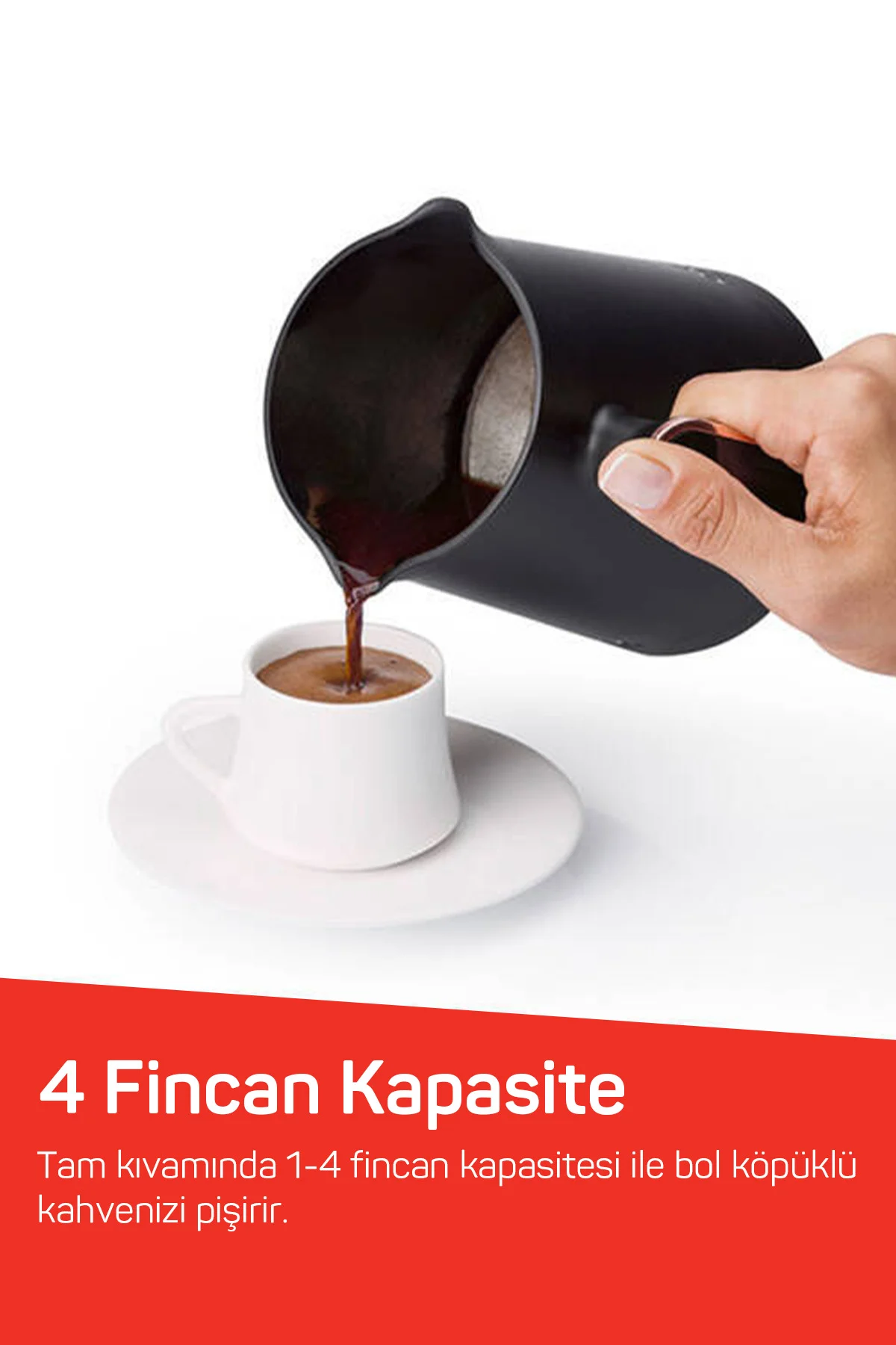 OK0049 Minio Közde Türk Kahvesi Makinesi Bol Köpüklü Közde Lezzet