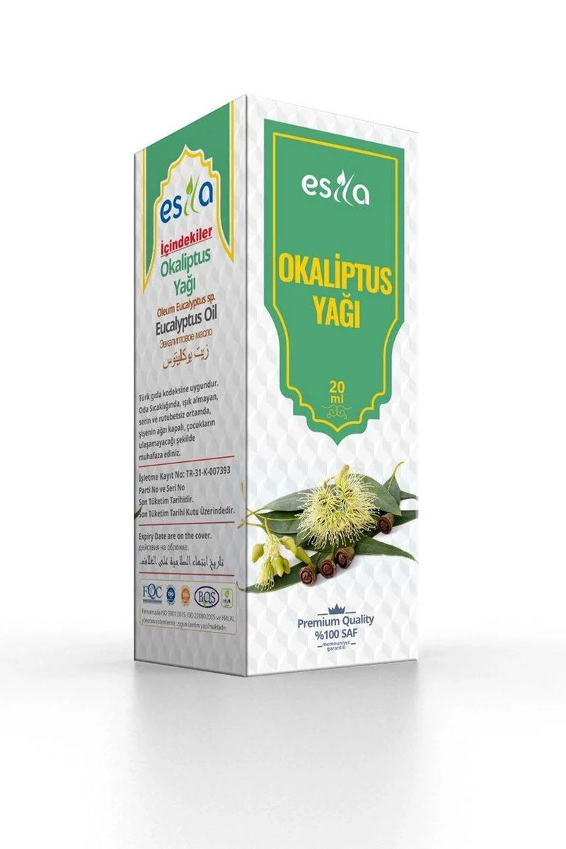 Okaliptus Yağı 20 Ml — Doğal Esansiyel Yağ, Solunum Desteği Fiyatı, Yorumları ve Özellikleri
