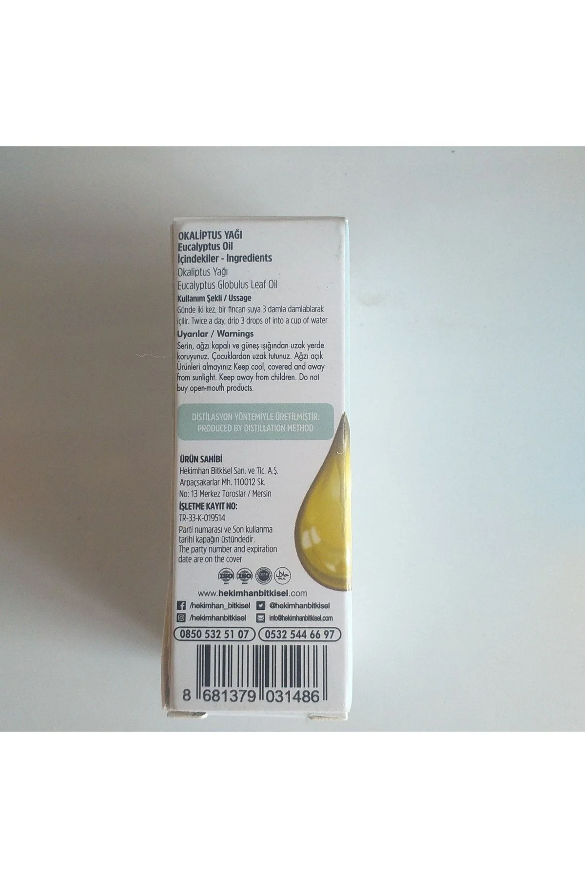 Okaliptus Yağı 20 ml Okaliptus Yağı 20 ml