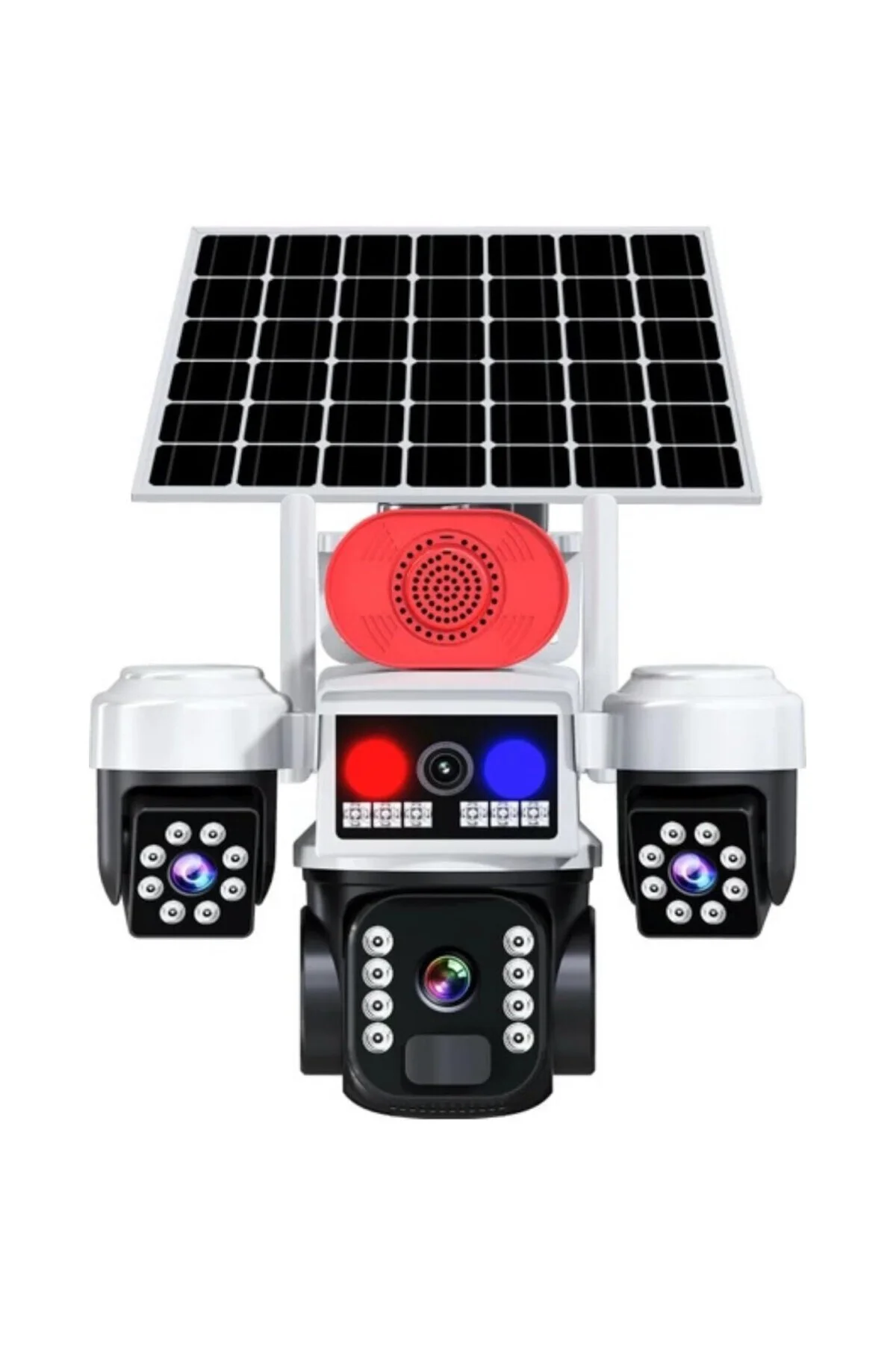 Okam Pro O-kam-5051| 4G Destekli, 3 Lensli 9MP Güneş Enerjili PTZ Dış Mekan Kamera