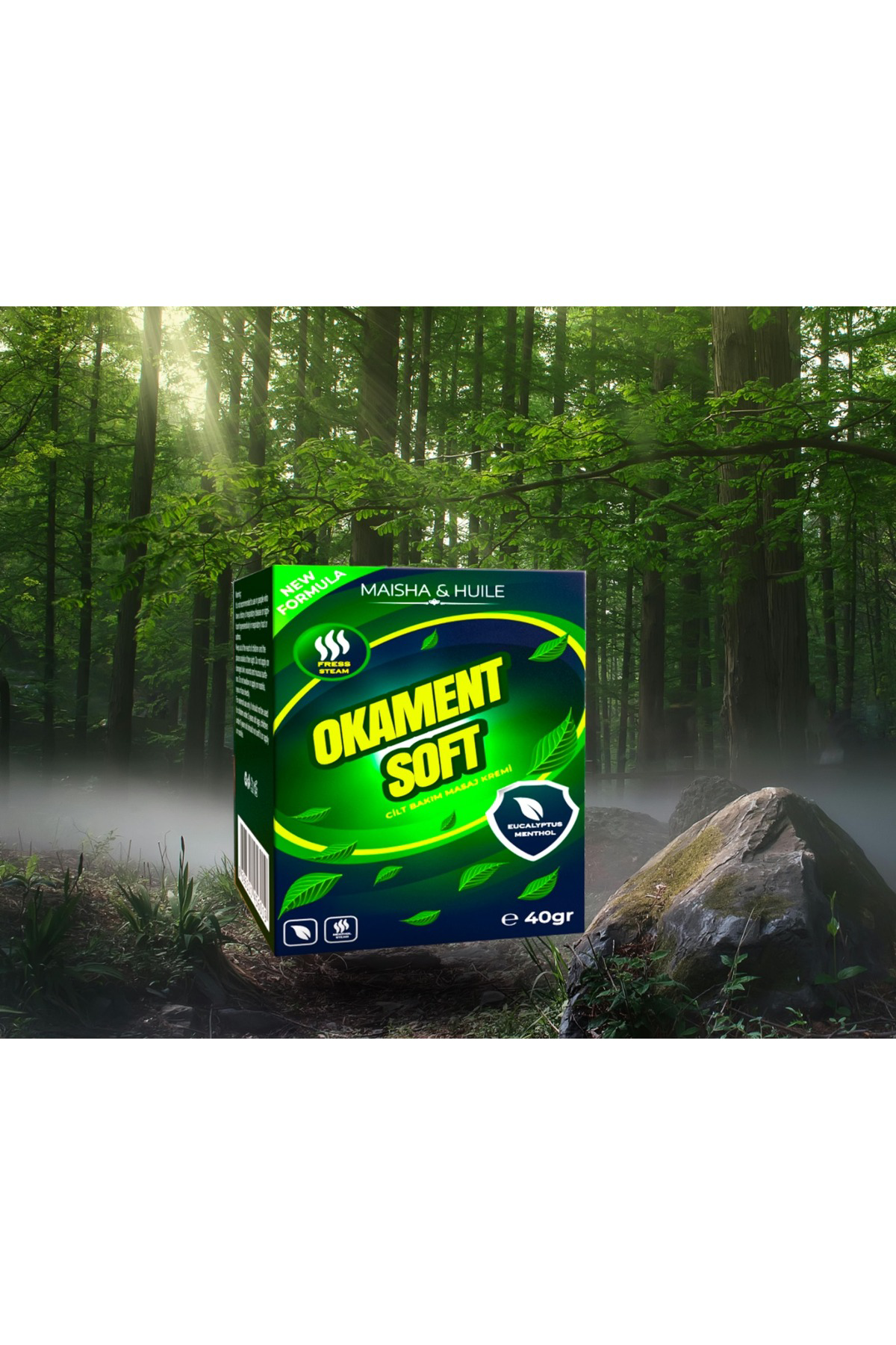 Okament Soft Cilt Bakım Masaj Kremi Menthol