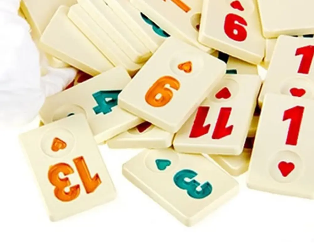 Okey Taşı Melamin Kılıflı Okey Takımı Taşları ( iç Taş)