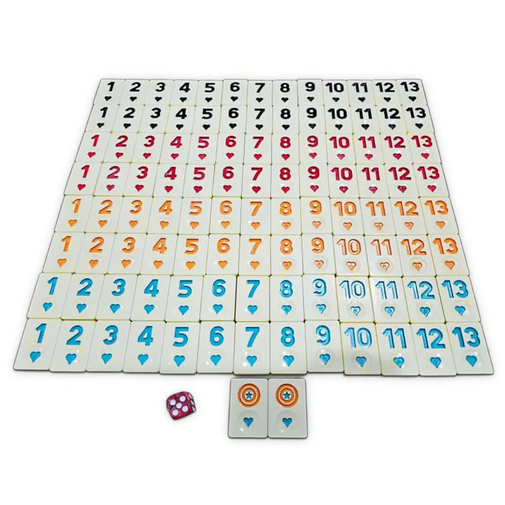 Okey Taşı Melamin Kılıflı Okey Takımı Taşları ( iç Taş)