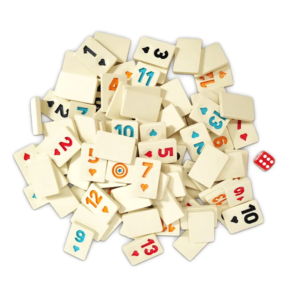 Okey Taşı Melamin Kılıflı Okey Takımı Taşları ( iç Taş)