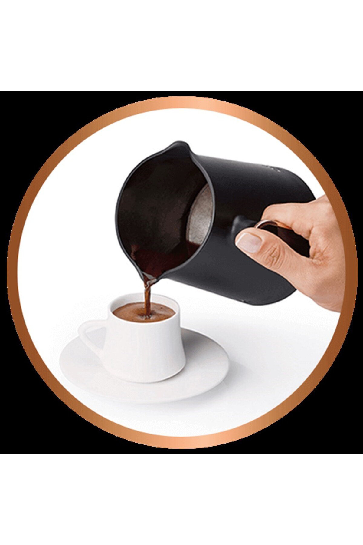 Okka Minio Duo Türk Kahvesi Makinesi 8 Fincan Kapasiteli Krom - O