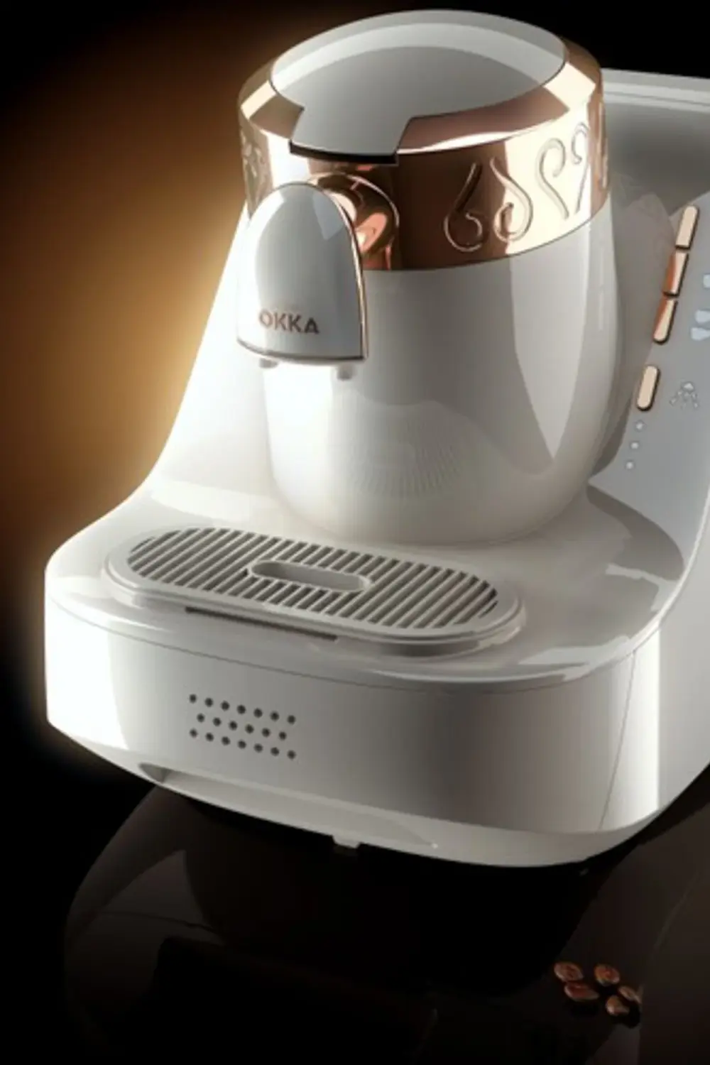 Okka Türk Kahve Makinası - Beyaz ARZ-03