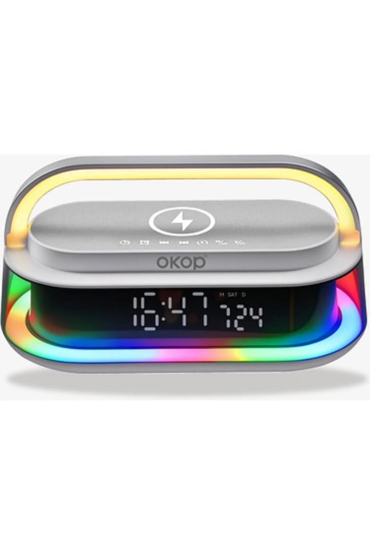 OKOP MASAUSTU EGLENCE UNITESI GRI YATAY 5W KP-575  Uyumlu