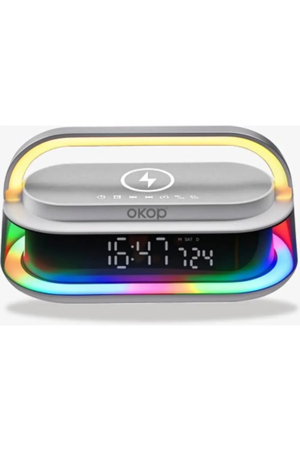 OKOP MASAUSTU EGLENCE UNITESI GRI YATAY 5W KP-575  Uyumlu