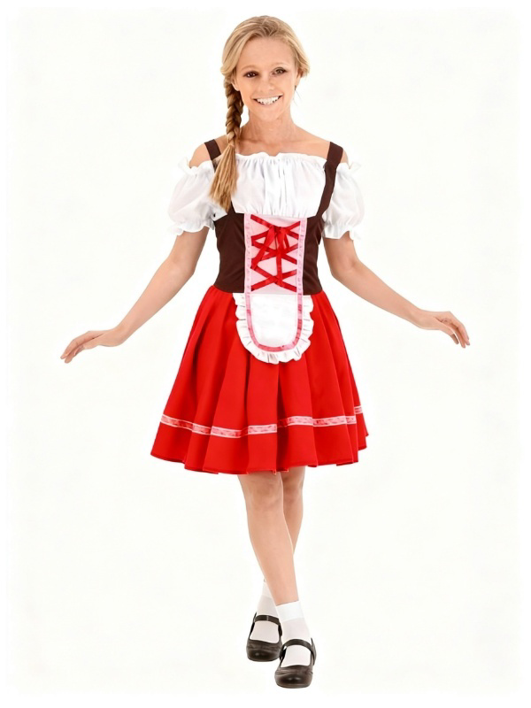 Oktoberfest Alman Kadın Kostümü