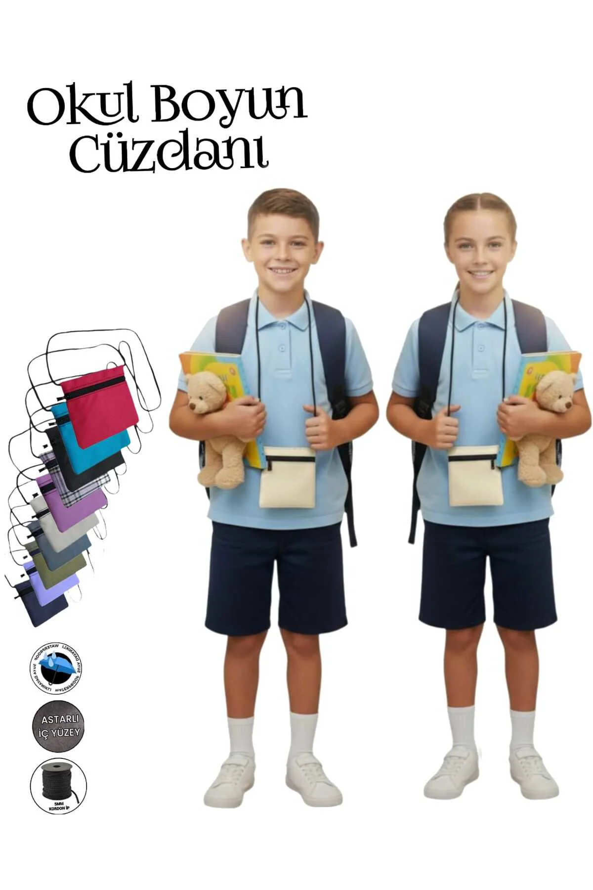 OKUL ÇOCUK BOYUN CÜZDANI