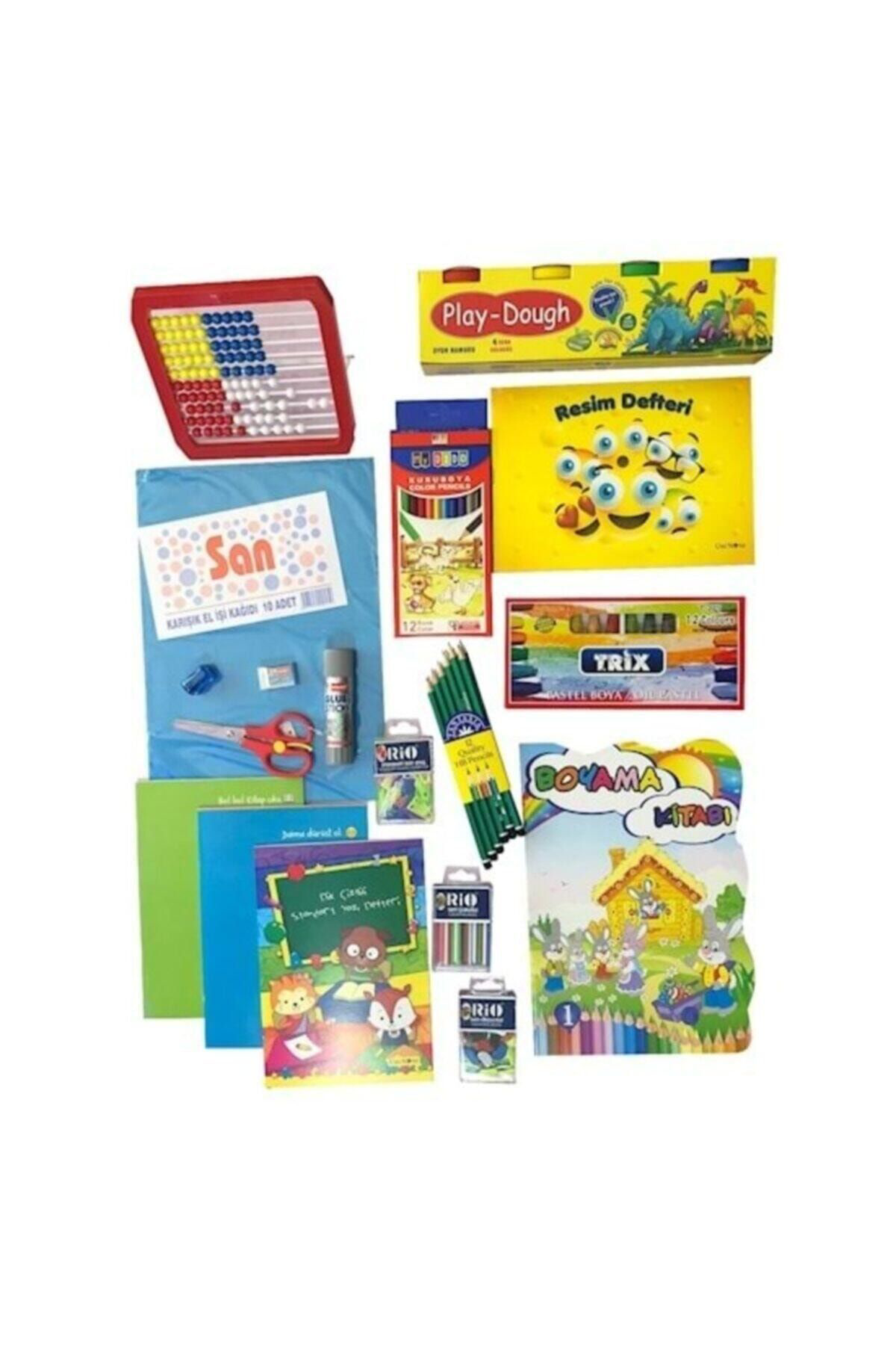 Play Dough Okul Kırtasiye Seti