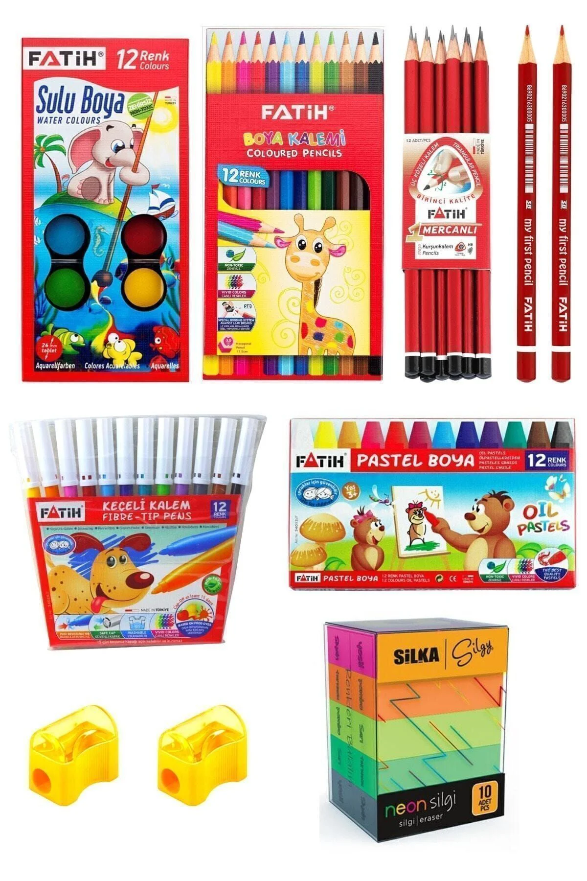 Okul Kırtasiye Tek Paket Tolu Ürün Avantaj 2022 Yeni Tasarım Ofis