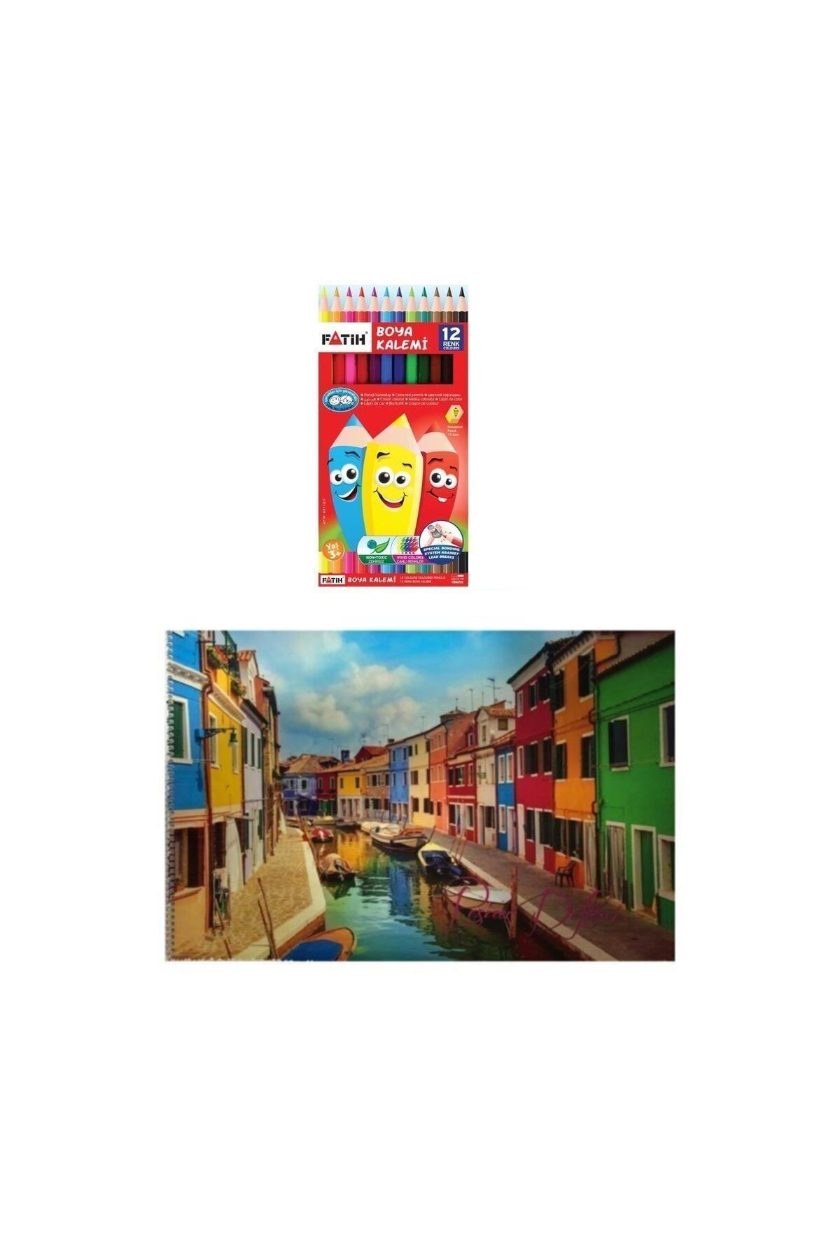 Fatih Okul Öğrenci Kırtasiye Boya Seti 056