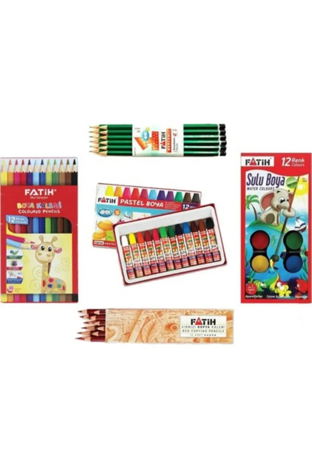 Okul Ögrenci Kirtasiye Boya Seti OFISINN-027