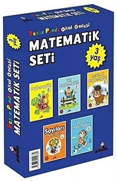 Okul Öncesi 3 Yaş Matematik Seti (5 Kitap) Fiyatı, Yorumları ve Özellikleri