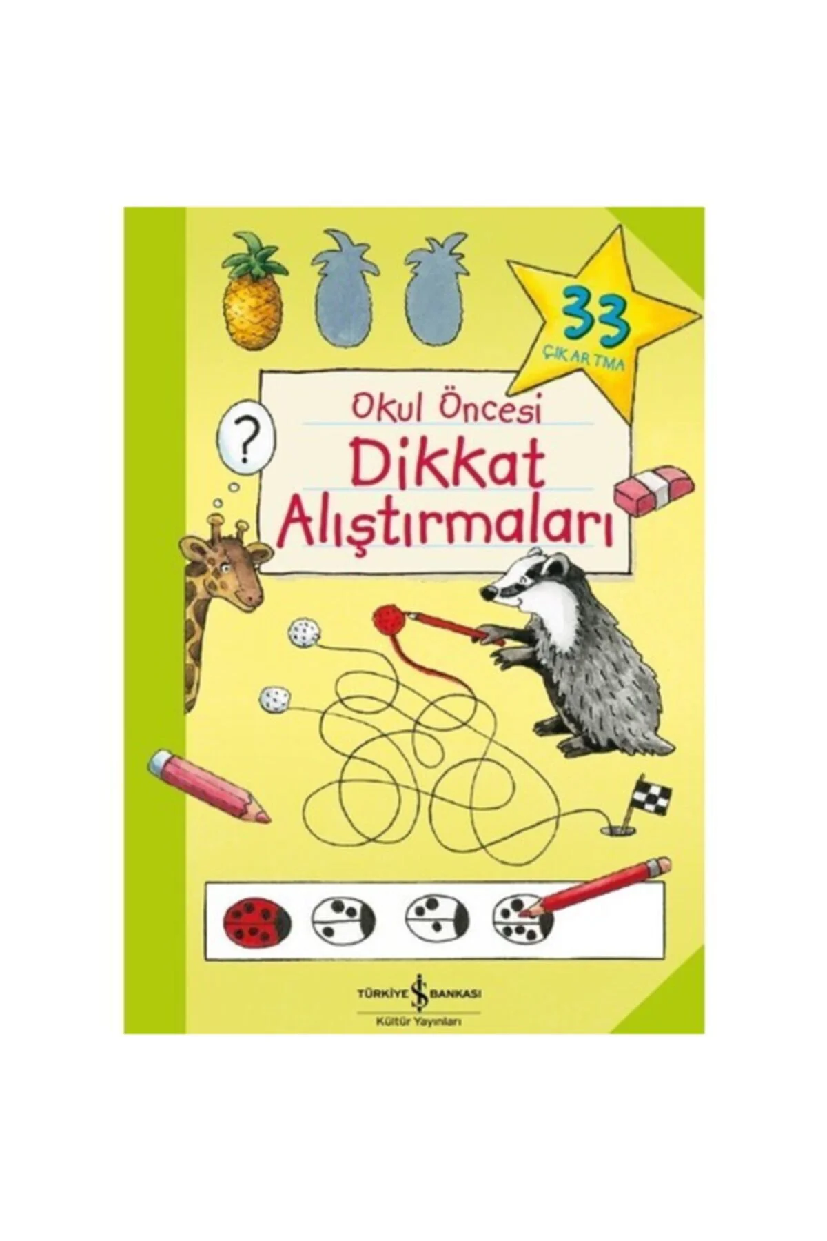 Okul Öncesi Dikkat Alıştırmaları Katja Kıefer 9786254050084