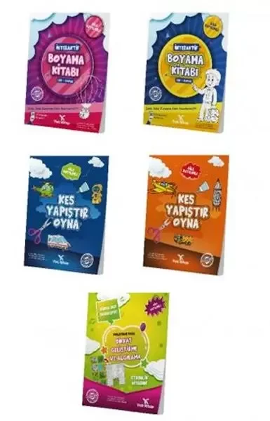 Okul Öncesi Etkinlik Seti 4-6 Yaş (5 Kitap) Fiyatı, Yorumları ve Özellikleri