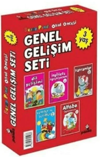 Okul Öncesi Genel Gelişim Seti - 3 Yaş (5 Kitap) Okul Öncesi Genel Gelişim Seti - 3 Yaş (5 Kitap)