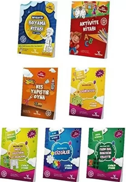 Okul Öncesi Seti - 7 Kitap Takım Fiyatı, Yorumları ve Özellikleri