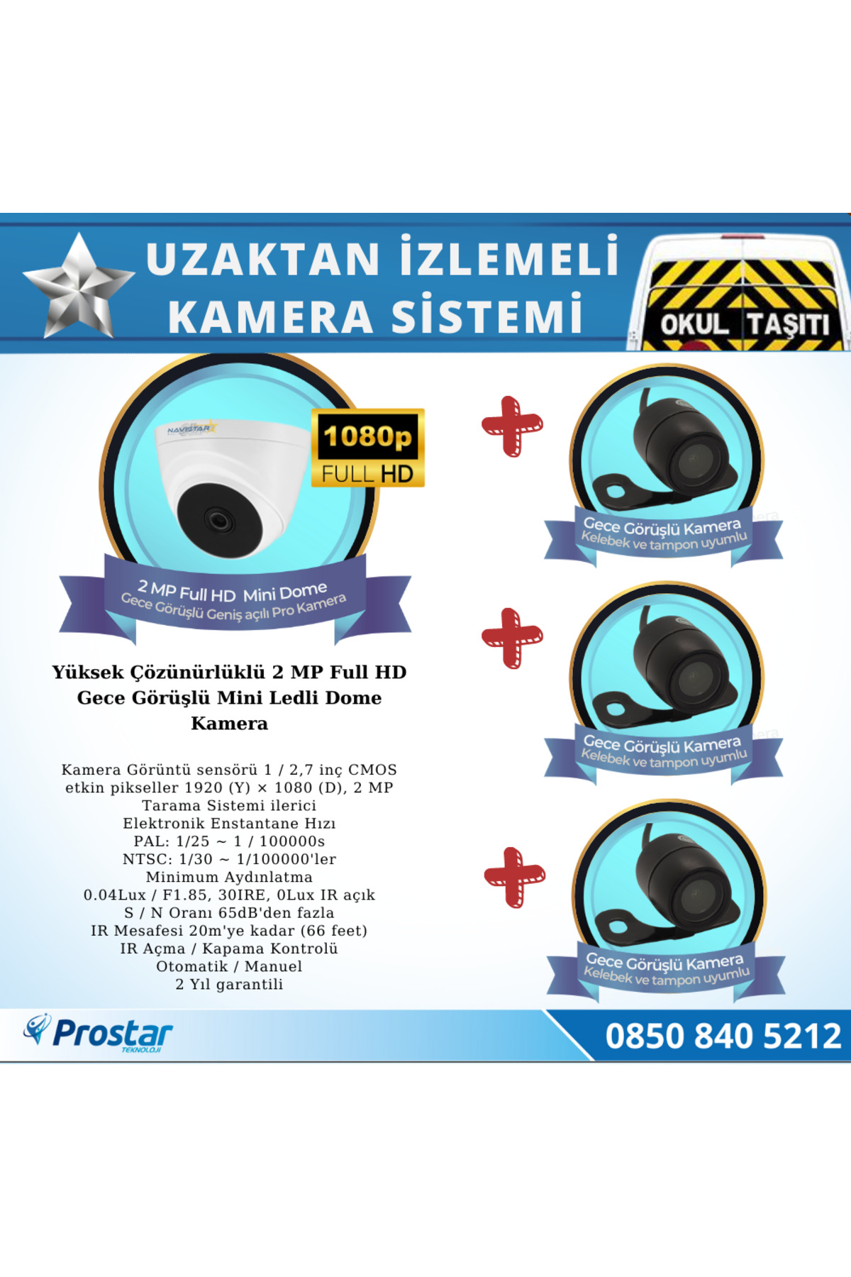 Okul Servis Kamera Sistemi Seti Uzaktan Izlemeli 4 Kameralı 7" Hd Okul Servis Kamera Sistemi Seti Uzaktan Izlemeli 4 Kameralı 7" Hd