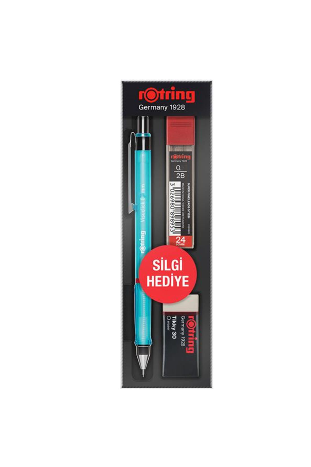 Rotring Okul Seti Visuclick Min Silgi 0,5 Mm Mavi Ro-Vk05-Mavı
