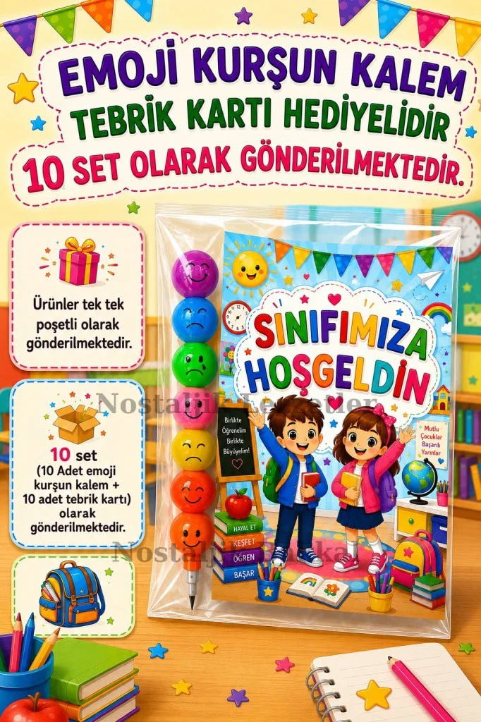 Okula Yeni Başlayan Öğrencilere Sınıfımıza Hoşgeldin Yazılı 10 Ad