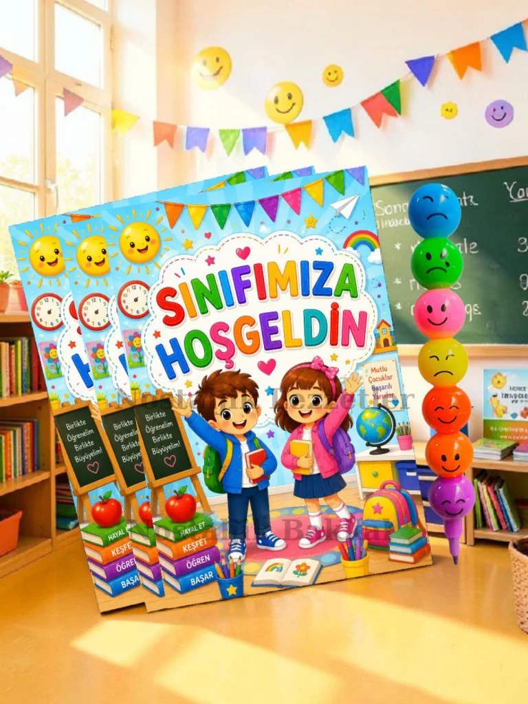 Okula Yeni Başlayan Öğrencilere Sınıfımıza Hoşgeldin Yazılı 10 Ad