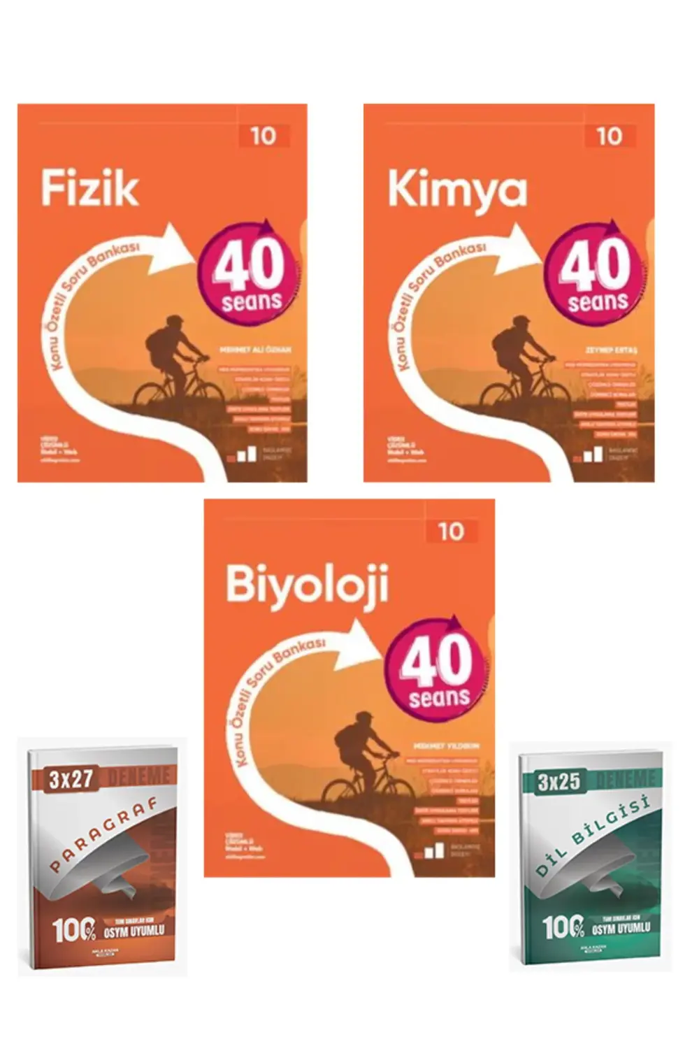 Okyanus + Anla Kazan 2026 10. Sınıf 40 Seansta Fizik Kimya Biyolo